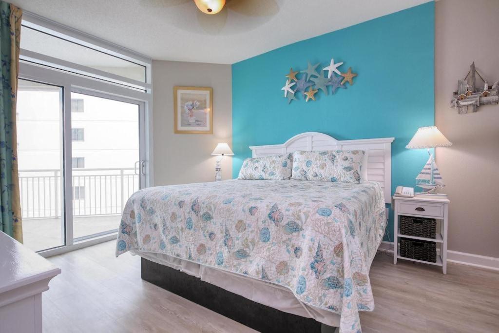 マートルビーチ 2501 S Ocean Blvd, 0813 - Ocean View Sleeps 8ヴィラ エクステリア 写真