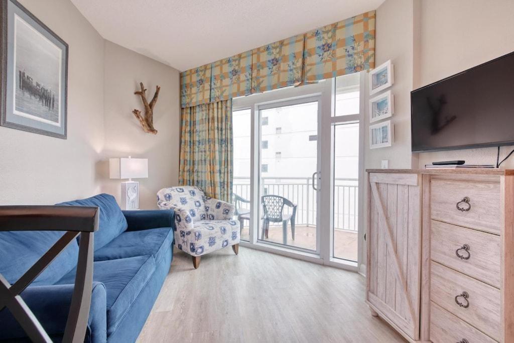 マートルビーチ 2501 S Ocean Blvd, 0813 - Ocean View Sleeps 8ヴィラ エクステリア 写真